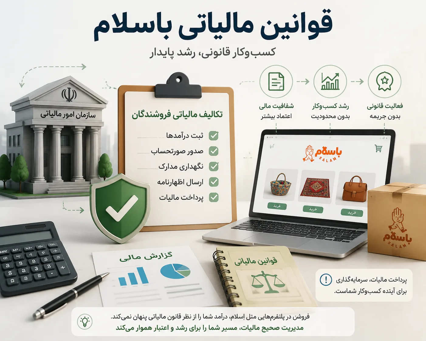 قوانین مالیاتی باسلام
